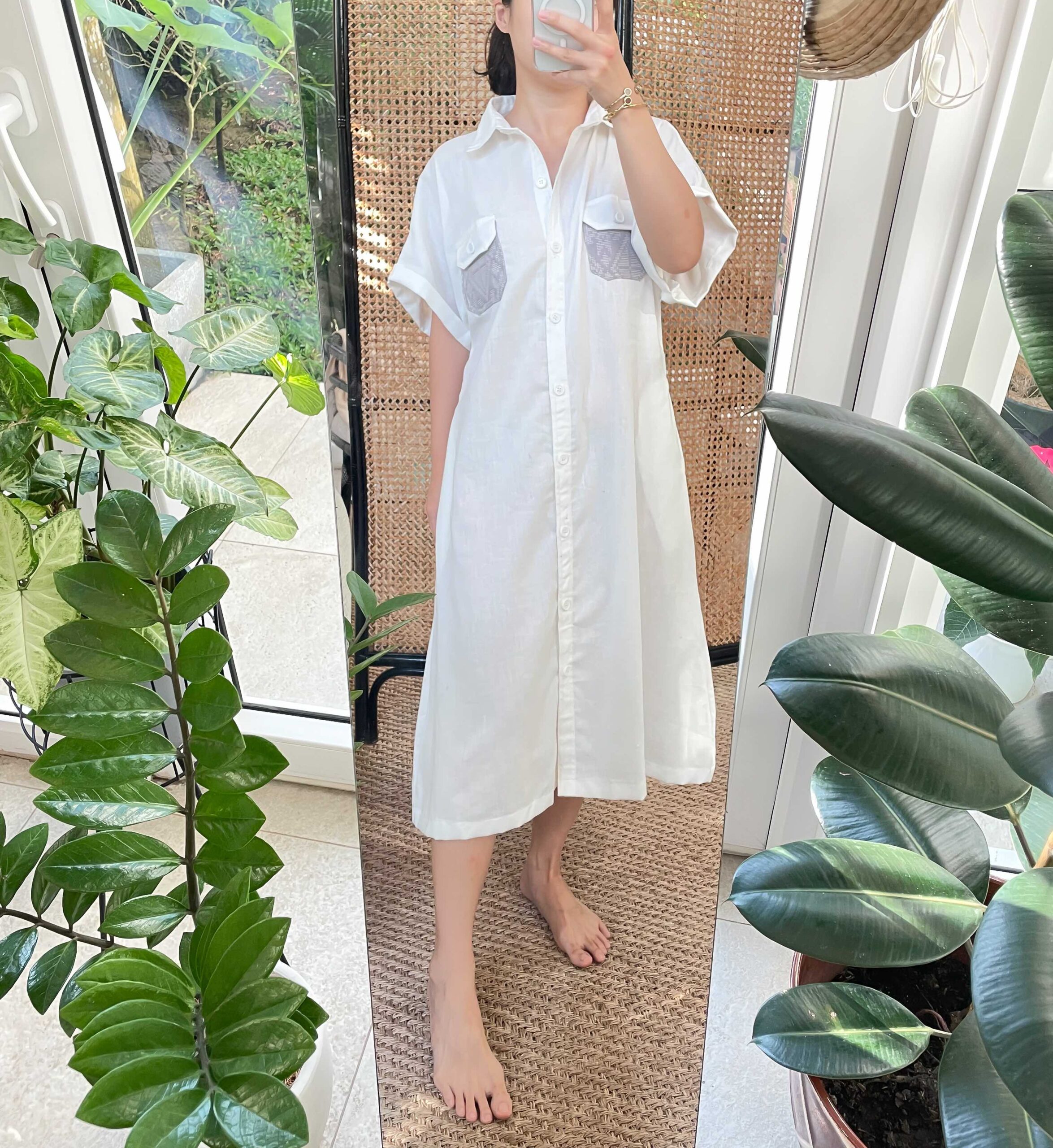 Lana Dress in White | Wenya PH